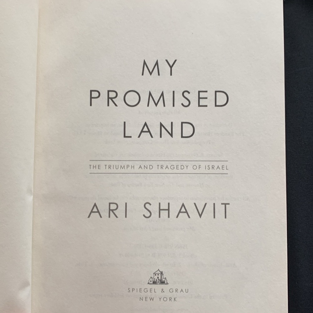 My Promised Land Book- Hardcover book without dust jacket. - Picture 2 of 5